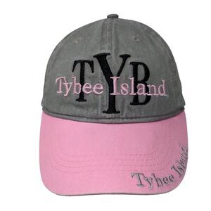 TYB Tybee Island Strapback Hat Multicolor One Size Adjustable Lucky 7 USA